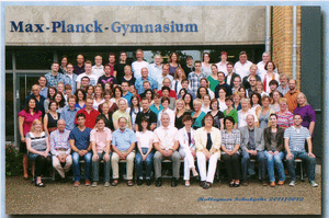 Foto: Kollegium der Max-Planck-Schule