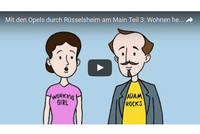 Video: "Mit den Opels durch Rüsselsheim Teil 3: Mit Adam und Sophie Opel ins Grüne"