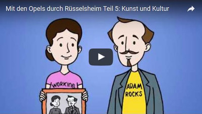 Video: "Mit den Opels durch Rüsselsheim - Kunst und Kultur"