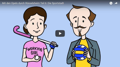 Video: "Mit den Opels durch Rüsselsheim - Die Sportstadt"