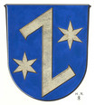 Foto: Das Wappen Rüsselsheims