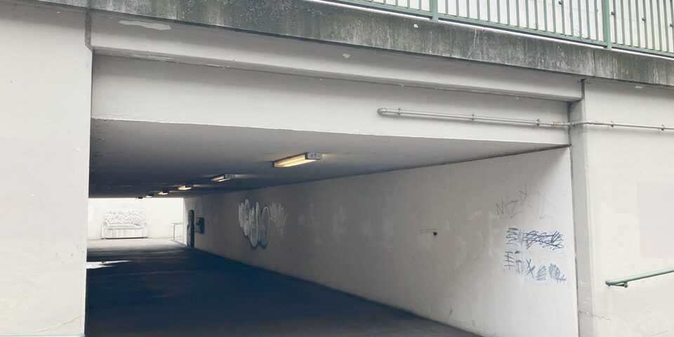 Unterführung an der Varkausstraße