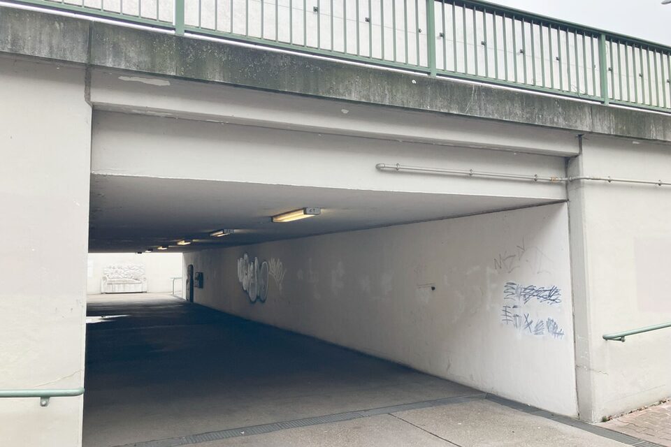 Unterführung an der Varkausstraße
