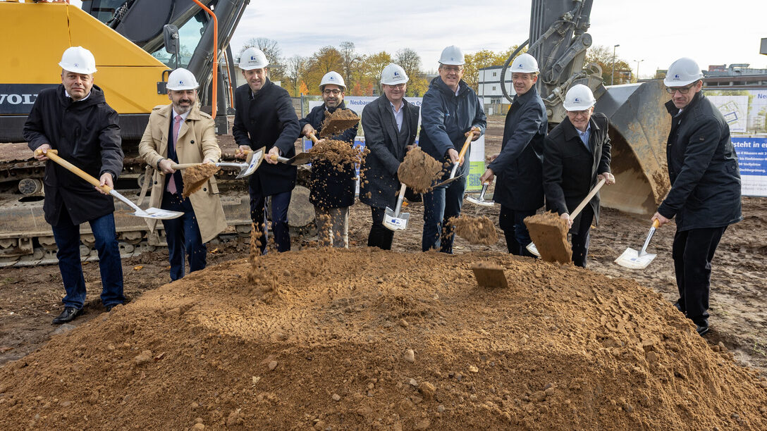 Spatenstich Wohnanlage Quartier am Ostpark