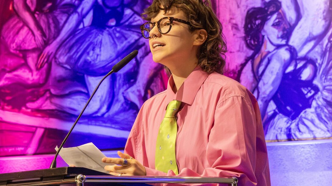 Überreichung Förderstipendium an Melis Ntente