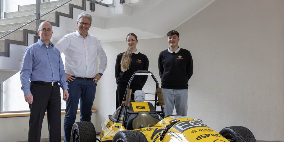 OB Patrick Burghardt mit Scuderia Mensa Team