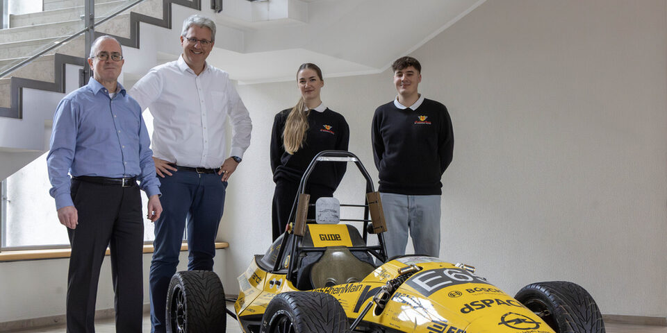 OB Patrick Burghardt mit Scuderia Mensa Team