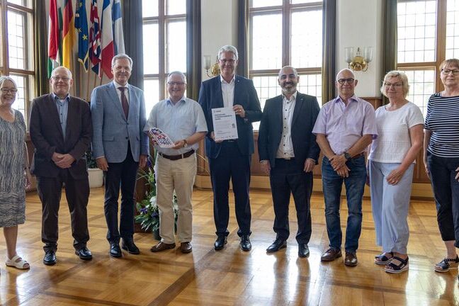Verleihung des Hessischen Cybersicherheitssiegel an die Stadt Rüsselsheim