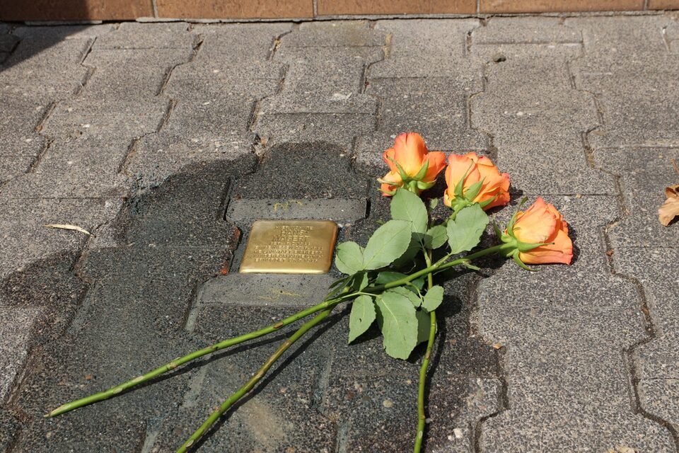 Stolperstein für Hans Mägert