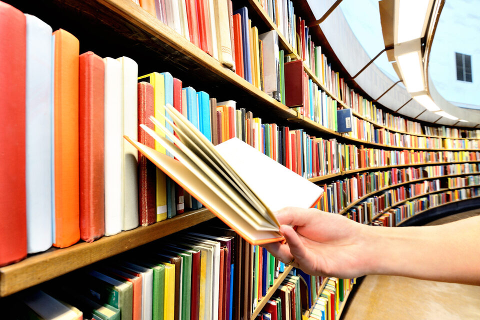 Bücherei, Bücher, Lesen