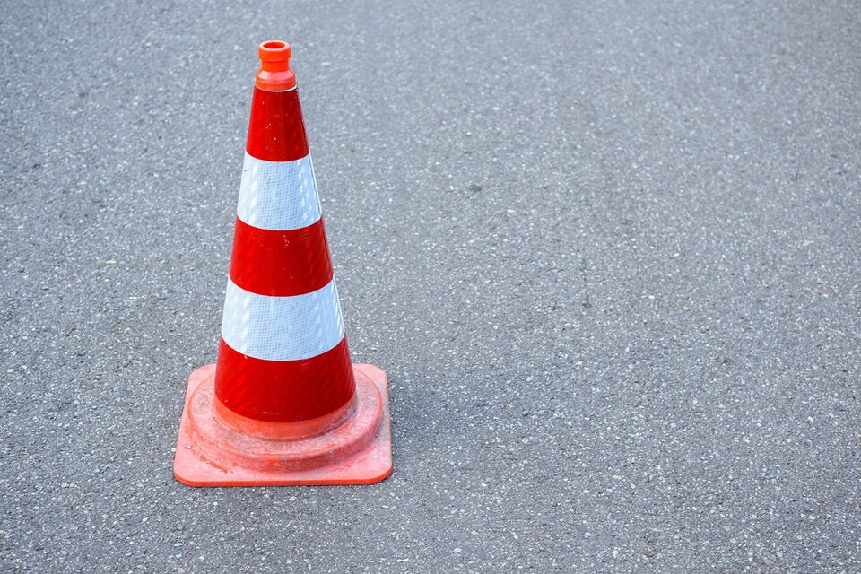 Verkehrsleitkegel