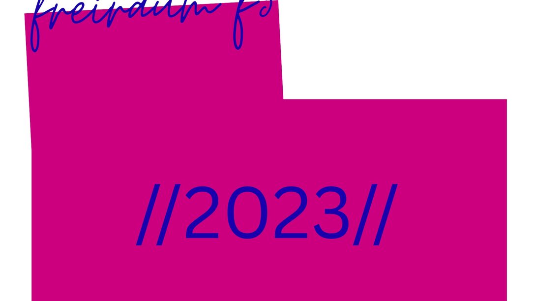 Grafik Residenzen im freiraum f3 2023