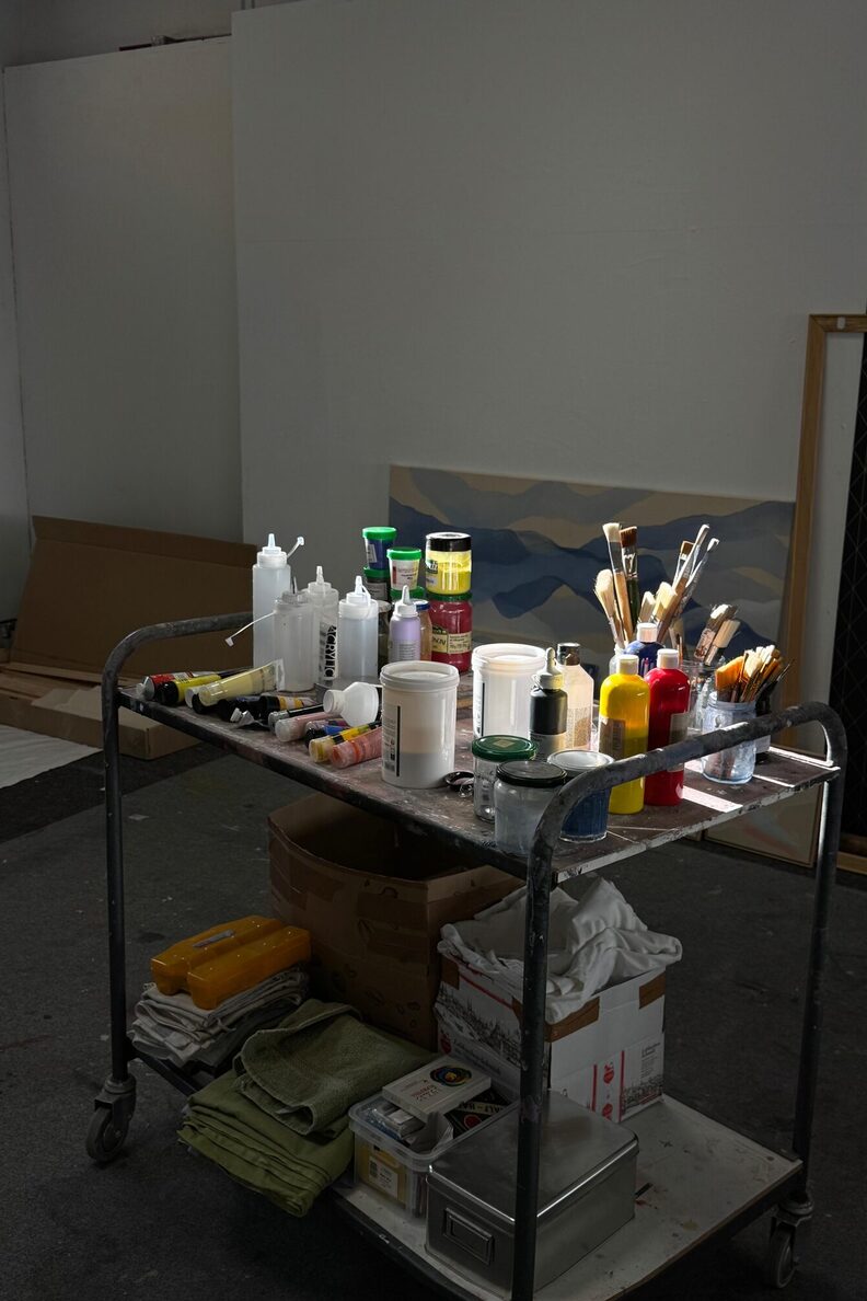 Arbeitsmaterialien von Laura Seemann im freiraum f3