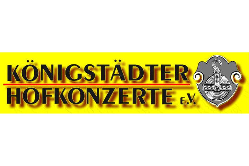 Schriftzug Königstädter Hofkonzerte