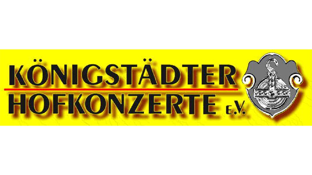 Schriftzug Königstädter Hofkonzerte