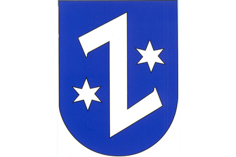 Stadt-Wappen von Rüsselsheim