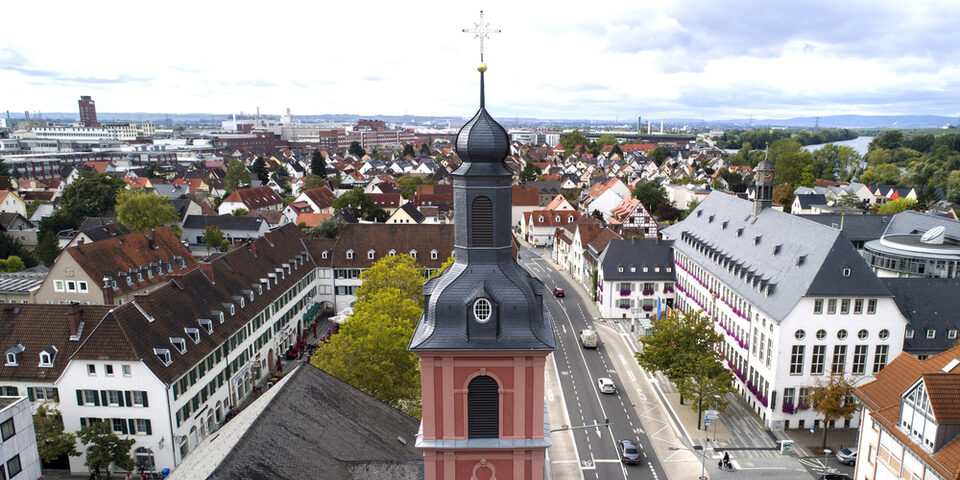 Luftaufnahme Rüsselsheim