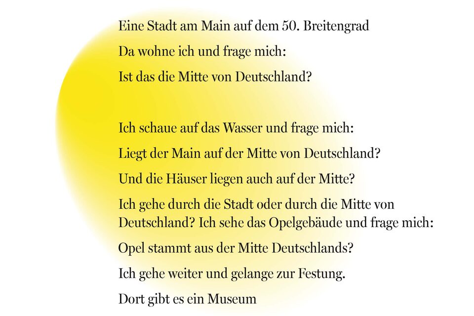 Poetry-Lab Gedichtbeitrag „Über Rüsselsheim“ von Mireya Moreno Buss