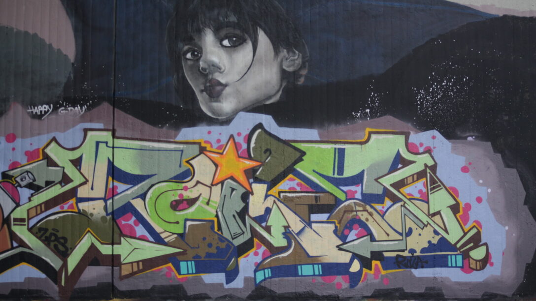 Graffiti Opelbrücke