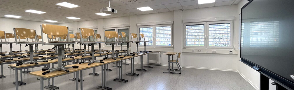 Klassenraum Max-Planck-Schule