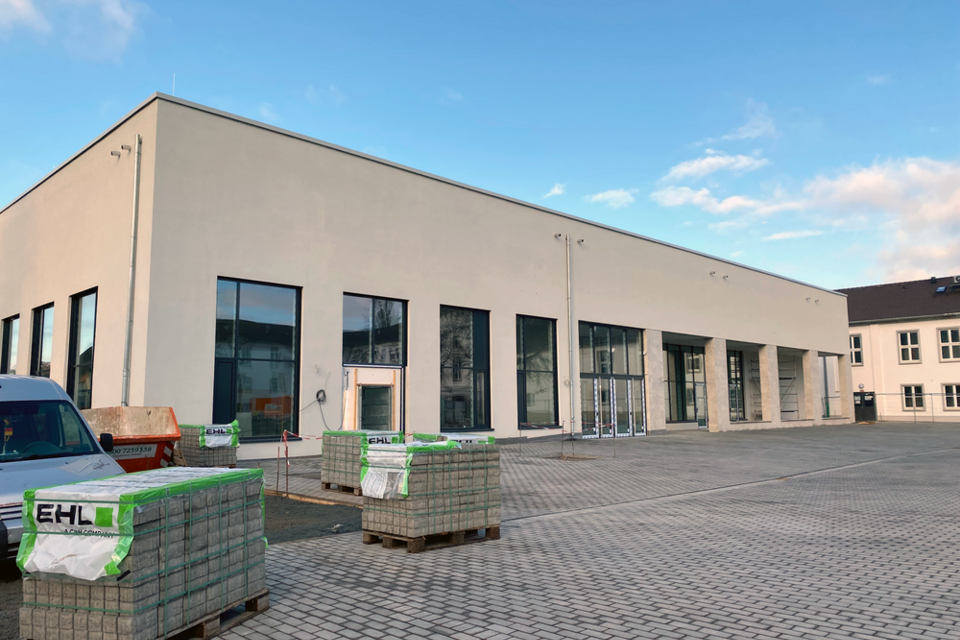 Neues Ganztagesgebäude an der Sophie-Opel-Schule