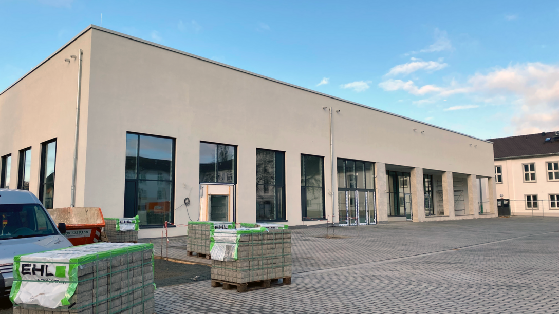 Neues Ganztagesgebäude an der Sophie-Opel-Schule