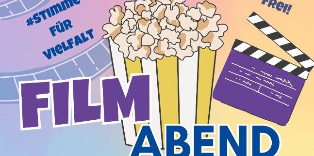 Flyer Filmabend zum Diversity Tag