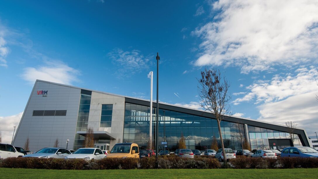 Gebäude der VRM Druck GmbH & Co. KG.