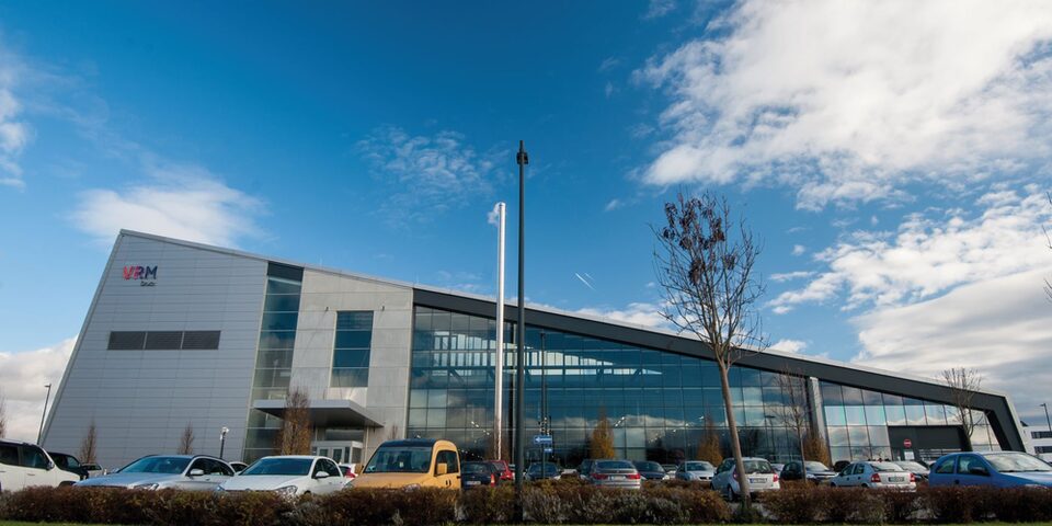 Gebäude der VRM Druck GmbH & Co. KG.