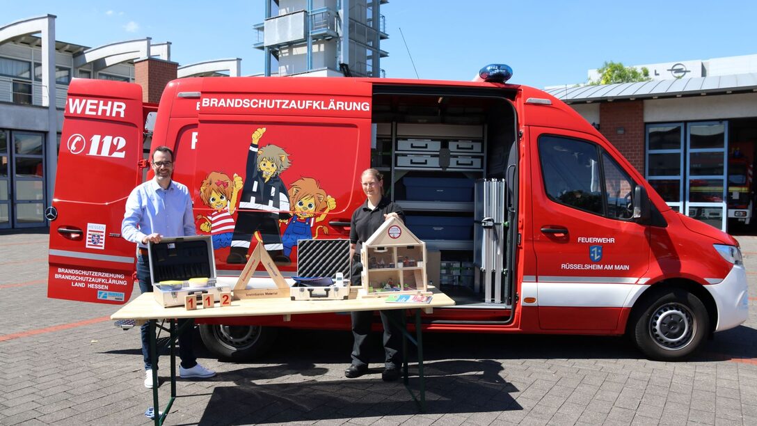 Fahrzeug für Brandschutzerziehung