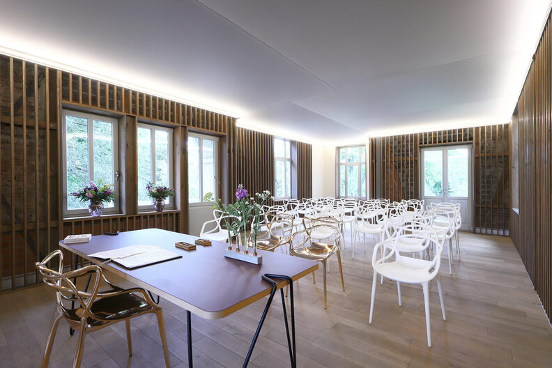 Trauzimmer in der Alte Mühle im Verna-Park