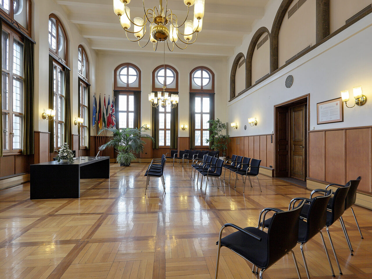 Trauzimmer im Rüsselsheimer Rathaus