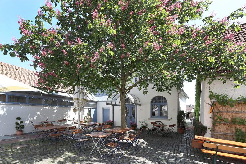 Trauzimmer im 1. Obergeschoss der Krone in Königstädten