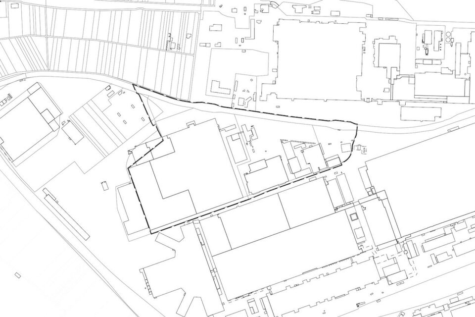 Räumlicher Geltungsbereich Bebauungsplan Nr. 153 „Mainzer Straße Süd“