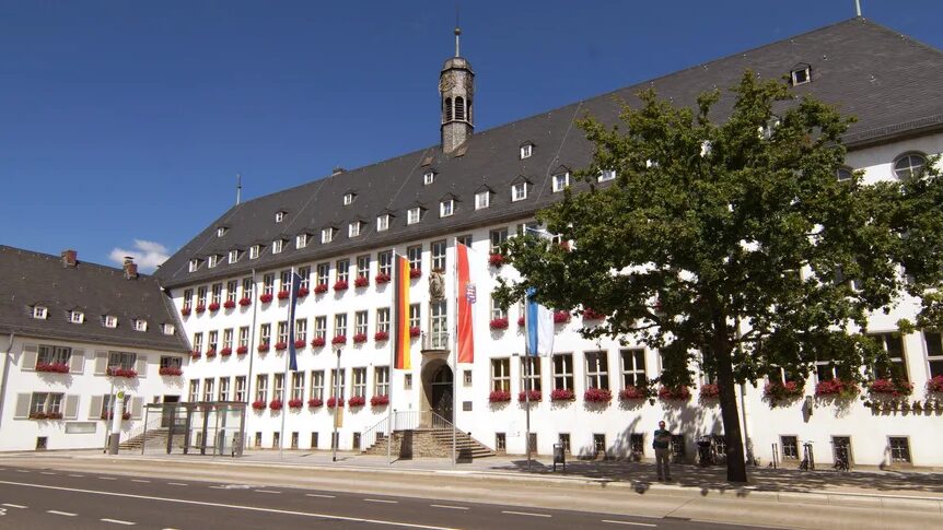 Rathaus der Stadt Rüsselsheim am Main
