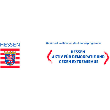 Logo des Landesprogramms Hessen aktiv für Demokratie und gegen Extremismus
