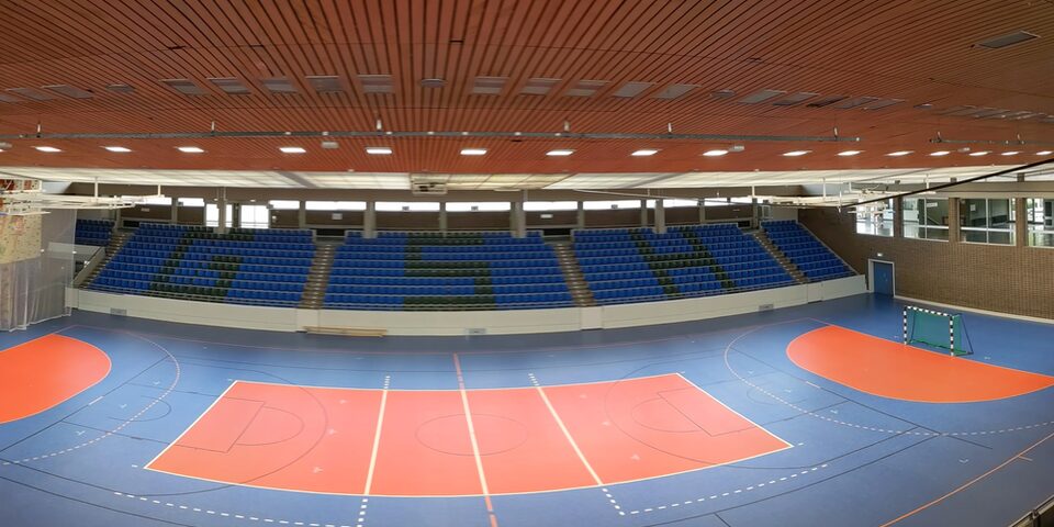 Die Großsporthalle Rüsselsheim am Main
