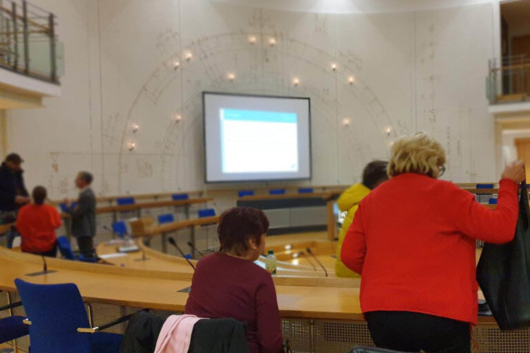 Informationsveranstaltung im Rathaus