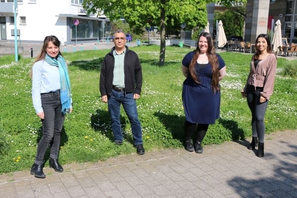Foto: Team des Interkulturellen Büros (Foto: Stadt Rüsselsheim am Main)